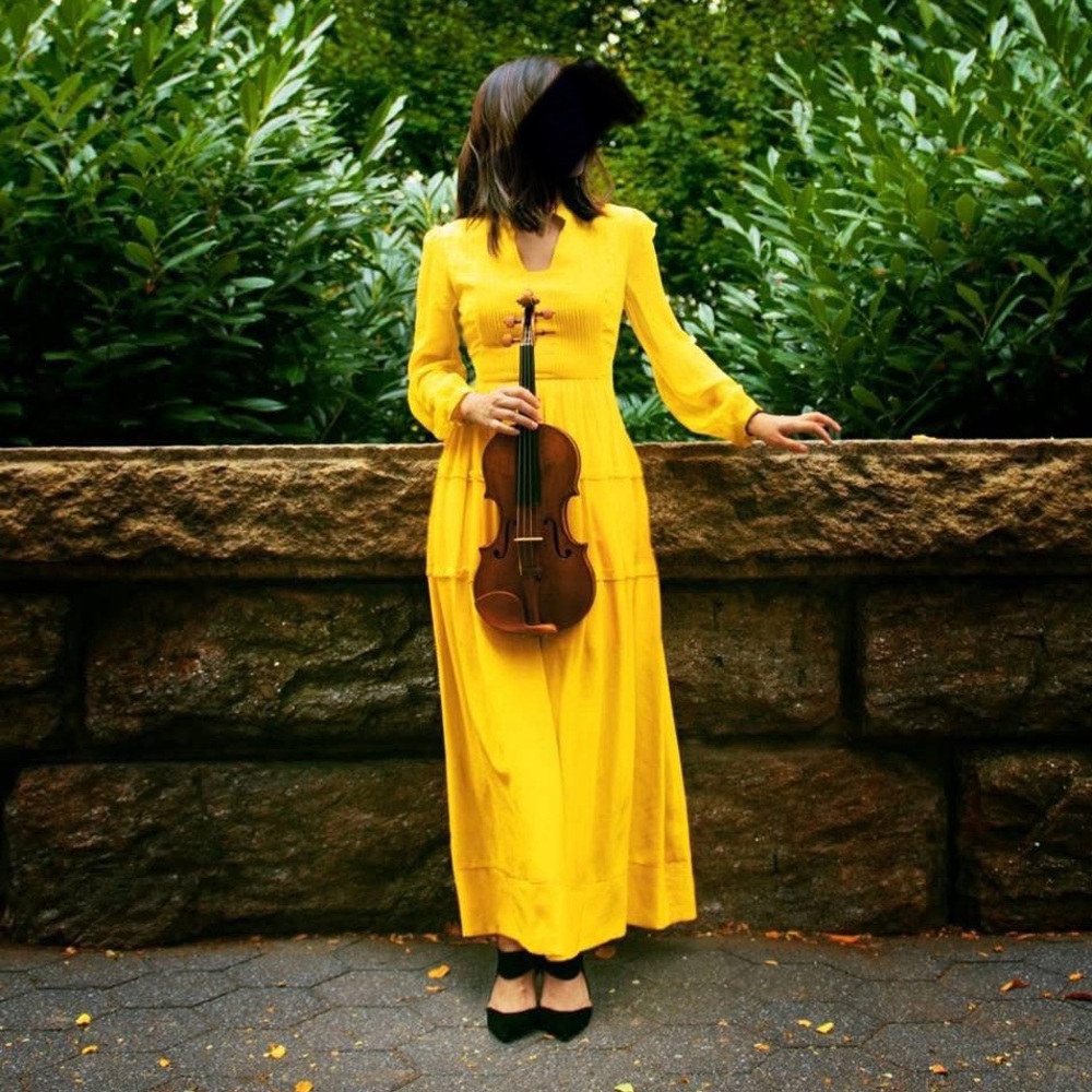 Vibrant yellow dress from the W (boutique store in Beverly Hills)